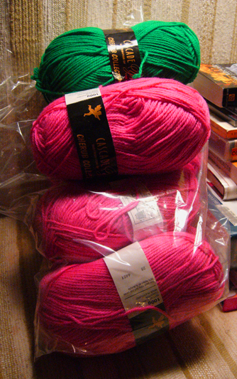 Pink and Green